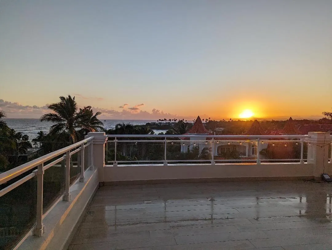 2Br & 2 Wr Ocean View Suite At Villa Costa Verde Near Playa Cofresi, Puerto Plata, With A Pool, Big Veranda, And A Rooftop Terrace
