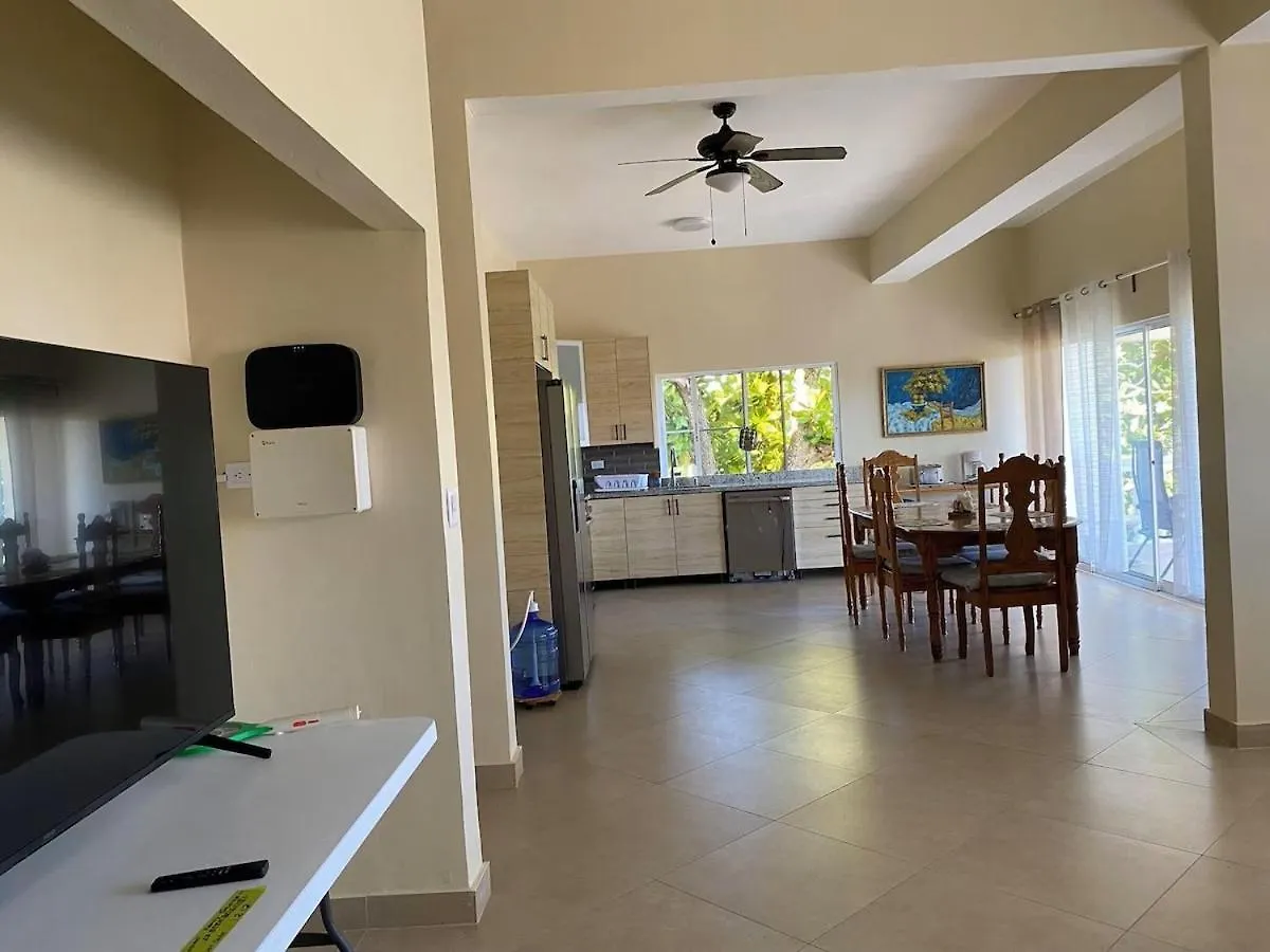 2Br & 2 Wr Ocean View Suite At Villa Costa Verde Near Playa Cofresi, Puerto Plata, With A Pool, Big Veranda, And A Rooftop Terrace 0*,