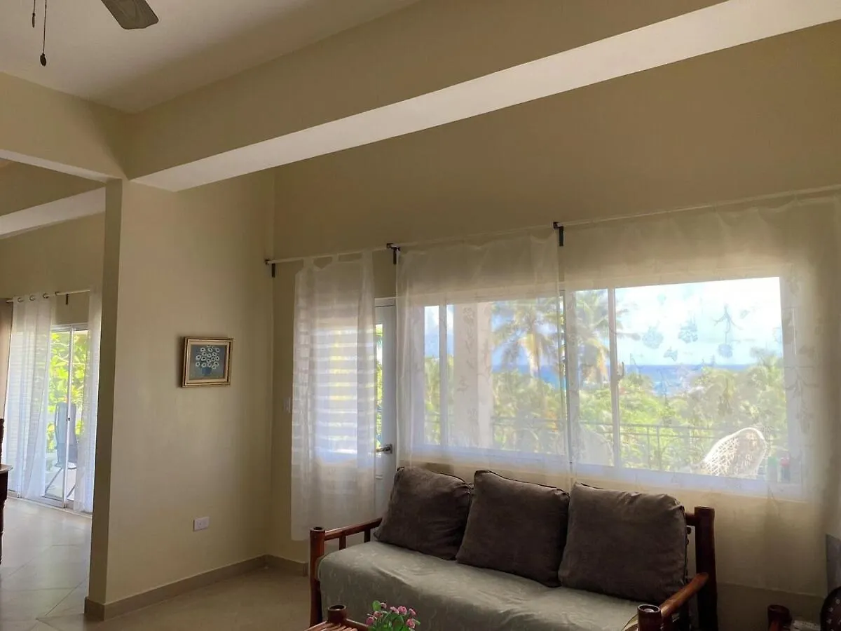 2Br & 2 Wr Ocean View Suite At Villa Costa Verde Near Playa Cofresi, Puerto Plata, With A Pool, Big Veranda, And A Rooftop Terrace